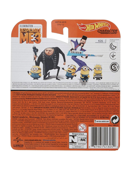 Vehículo Hot Wheels Mi Villano Favorito Balthazar Brat 1:64