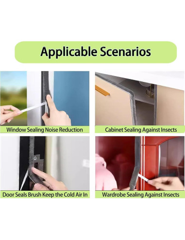 Cinta Adhesiva de Sellado ZOMPAGO 10m - Aislamiento Acústico y Impermeable