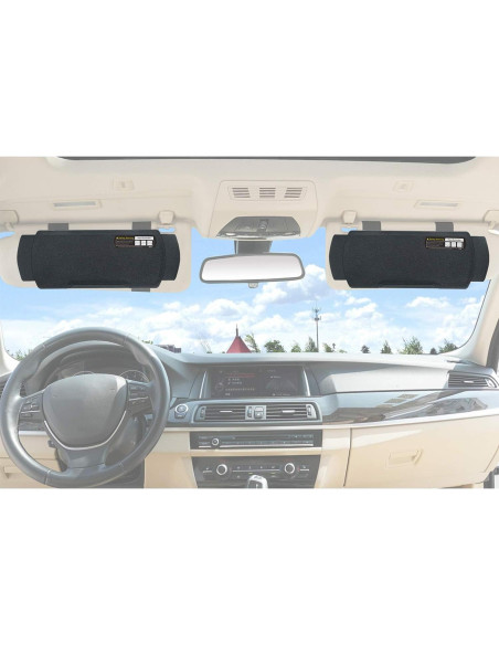 Extensor de Visera Solar TFY para Parabrisas y Ventanas 2 Pzas
