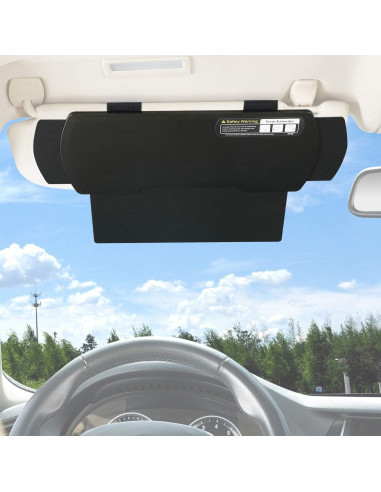 Extensor de Visera Solar TFY para Parabrisas y Ventanas 2 Pzas