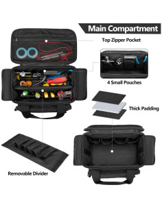 Bolsa de Herramientas Pequeña Rexmica 28.4x16.3x16 cm Nylon 2