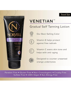 Loción Bronceadora Sin Sol Norvell 73.93 ml Hidratante 2