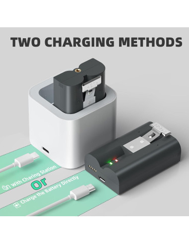 Baterías de Reemplazo E EGOWAY 6400mAh para Timbres Ring