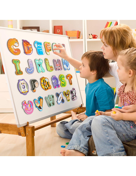 Letras Magnéticas de Alfabeto Soarly con Animales 26 PCS