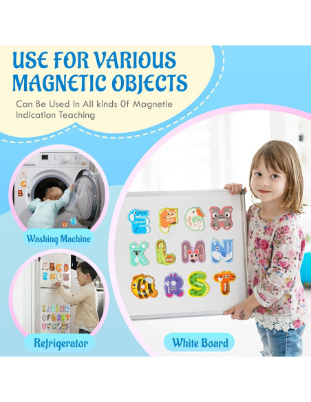 Letras Magnéticas de Alfabeto Soarly con Animales 26 PCS