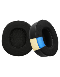Almohadillas de Repuesto kwmobile para SteelSeries Arctis Nova Pro Wireless - Gel Refrigerante - Negro