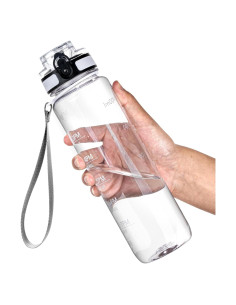 Botella de Agua Oldley 0.91L Tritan Boca Ancha a Prueba de Fugas