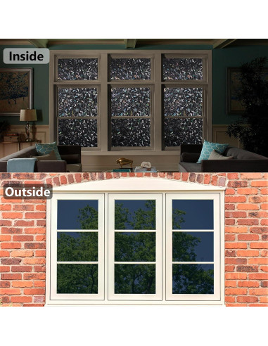 Filme de Ventana Opaco Lemon Cloud 30x200 cm - Alta Privacidad