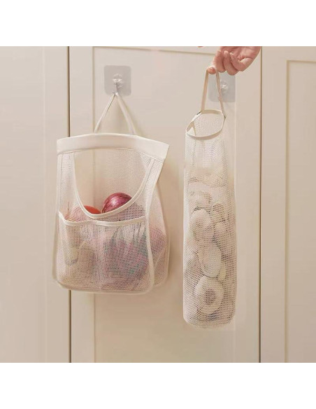 Bolsas de Almacenamiento de Malla HINIHAO 17.78x42 cm Reutilizables