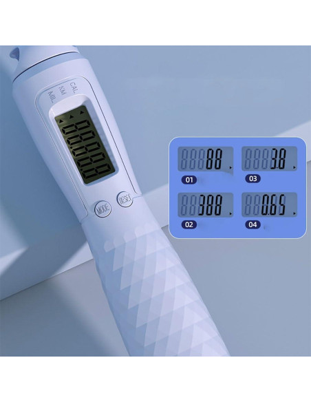 Cuerda de Salto Inalámbrica SCRAFTION con Contador LCD