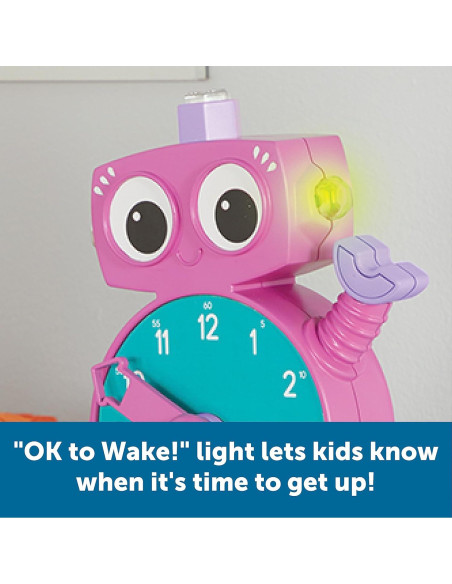 Reloj Educativo Hablante Tock Rosa Learning Resources 0.55 kg Reloj Educativo Hablante Tock Rosa Learning Resources 0.55 kg