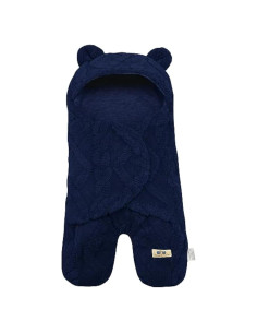 Manta de Envoltura BlueSnail para Bebés 0-3 meses Marino