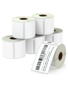 Etiquetas de Envío BETCKEY 59mm x 102mm - 6 Rollos 1800 Etiquetas