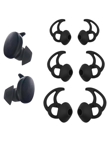 Consejos de Reemplazo Bose QCNC Silicona 3 Pares Negro