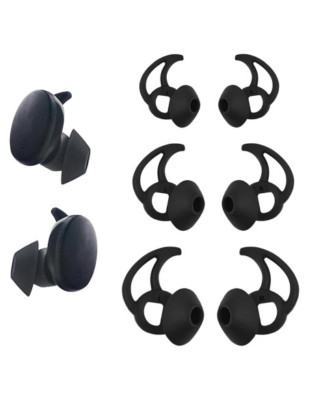 Consejos de Reemplazo Bose QCNC Silicona 3 Pares Negro