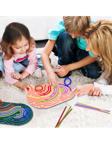 Tablero de Actividad Sensorial SHONSILIC Verde Oscuro 22x12 cm