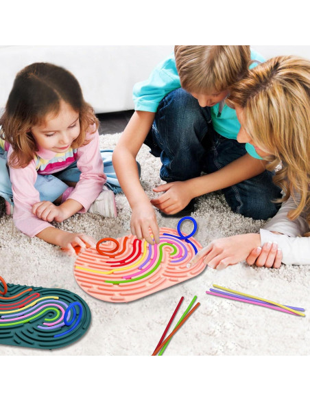 Tablero de Actividad Sensorial SHONSILIC Verde Oscuro 22x12 cm