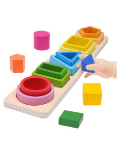 Juguetes Montessori de Madera YHHYToy para Niños 1-3 Años