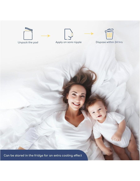 Almohadillas de Hidrogel para Senos First Days - 10 Unidades