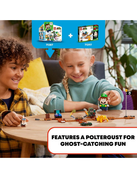 LEGO Super Mario Laboratorio de Luigi y Set Poltergust 71397