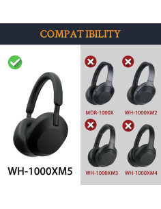 Almohadillas de Gel Refrigerante SOULWIT para Auriculares Sony WH-1000XM5 2