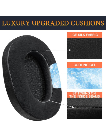 Almohadillas de Gel Refrigerante SOULWIT para Auriculares Sony WH-1000XM5