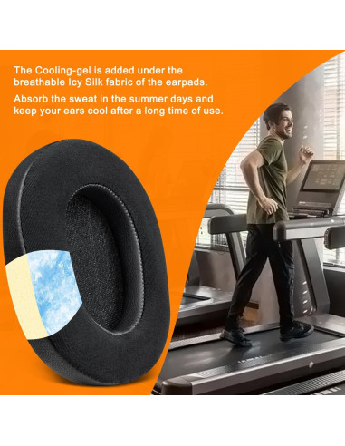 Almohadillas de Gel Refrigerante SOULWIT para Auriculares Sony WH-1000XM5