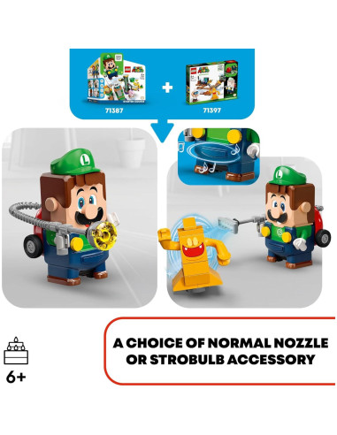 LEGO Super Mario Laboratorio de Luigi y Set Poltergust 71397
