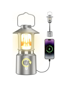 Linterna de Camping LED Phylosal Retro 8000mAh 3 Modos