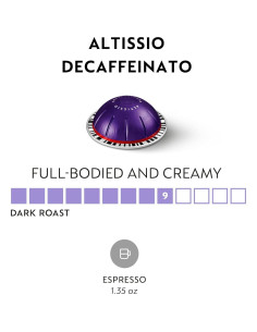 Cápsulas Nespresso Vertuo Altissio Decaffeinato 50 Unidades 2