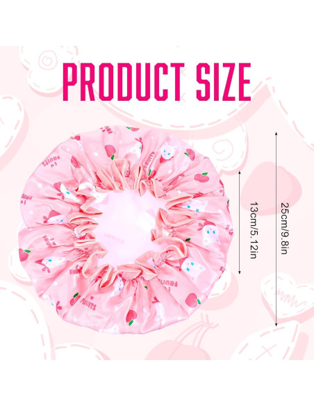 2 Gorras de Ducha para Niños DOPENSPI Animales Caricatura 26cm