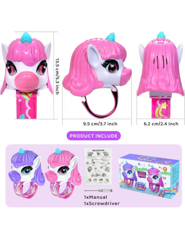 Walkie Talkies Vvinca para Niños 2 Paquete Larga Distancia