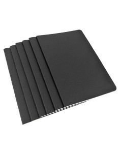 Cuaderno de Bolsillo A6 ALIMITOPIA 6 Pack Cubierta Negra