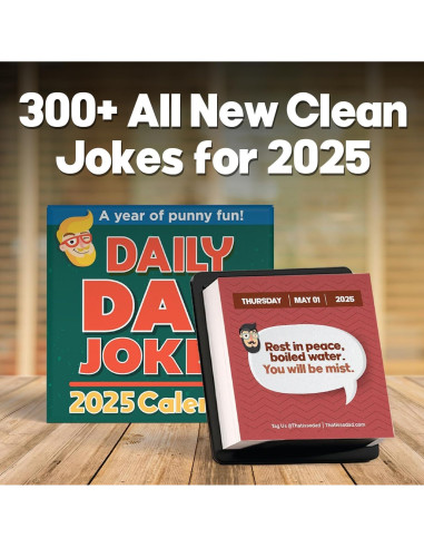 Calendario de Chistes de Papá 2025 - Eso es tan Papá