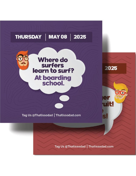 Calendario de Chistes de Papá 2025 - Eso es tan Papá Calendario de Chistes de Papá 2025 - Eso es tan Papá