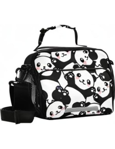 Bolsa de Almuerzo Aislada ALAZA Panda 27.9x11x22.9cm