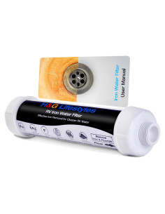 Filtro de Agua de Hierro H&G Lifestyles para RV 388g