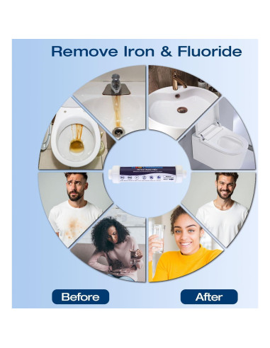 Filtro de Agua de Hierro H&G Lifestyles para RV 388g