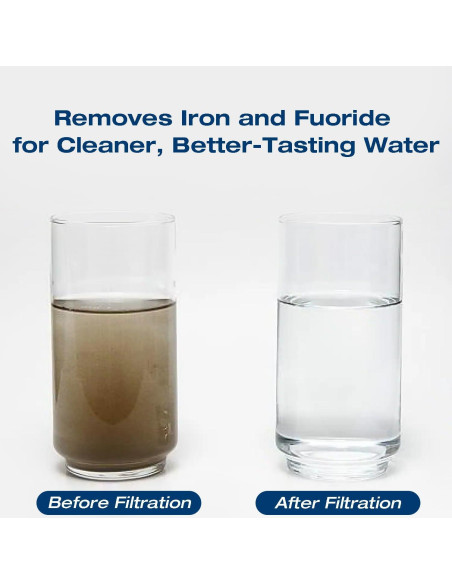 Filtro de Agua de Hierro H&G Lifestyles para RV 388g