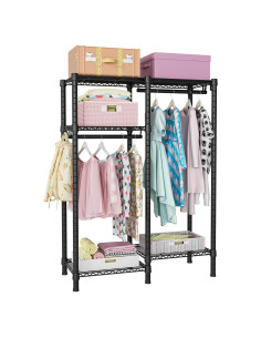 Perchero Ulif F1 Ajustable y Portátil para Niños 79.3x30x121.9cm