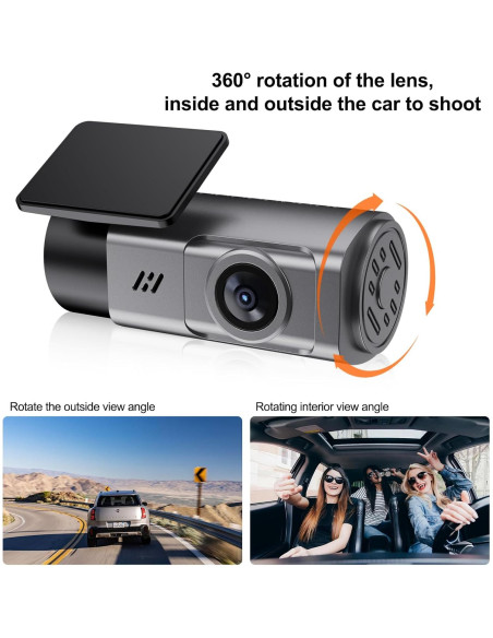 Cámara de Tablero KH1 4K HD con WiFi y Tarjeta 64GB Cámara de Tablero KH1 4K HD con WiFi y Tarjeta 64GB