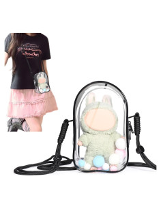 Funda Protectora AICase para Muñeca Labubu - Bolsa Transparente