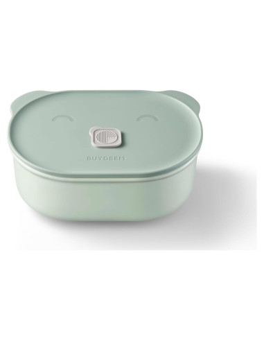 Contenedor de Alimentos Cerámico Buydeem 0.5L Verde Cálido