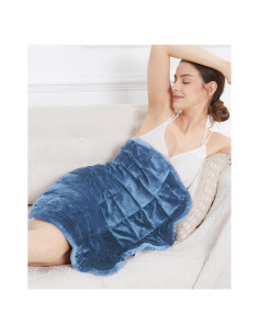 Manta con Peso Alomidds 3.2kg Gris Azulado 73.7x61cm