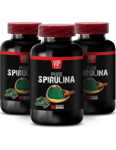 Cápsulas de Espirulina Living 2Bot - Suplemento Natural 170g