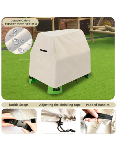 Cubierta Impermeable para Mesa de Agua Aacabo Beige 104x63cm