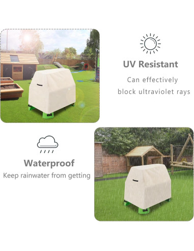 Cubierta Impermeable para Mesa de Agua Aacabo Beige 104x63cm