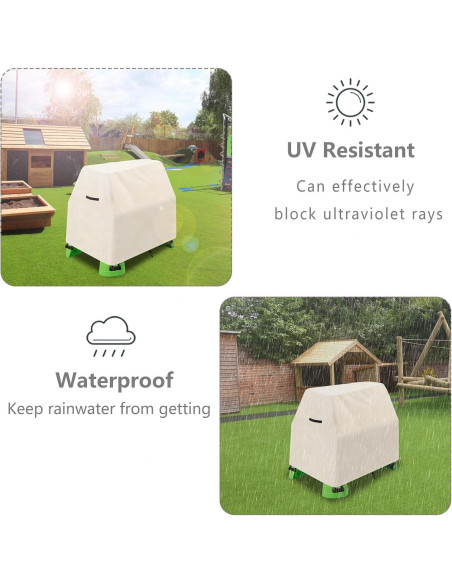 Cubierta Impermeable para Mesa de Agua Aacabo Beige 104x63cm