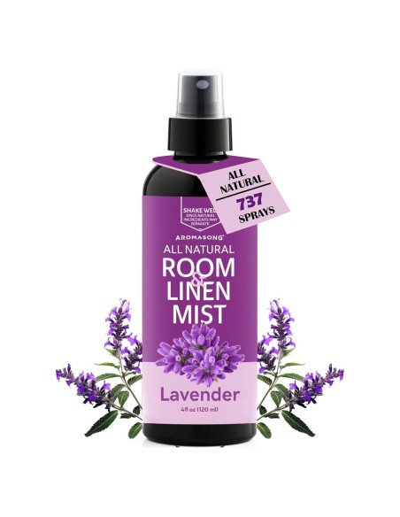 Spray de Lavanda Aromasong 118 ml - Relajante Natural para Dormir