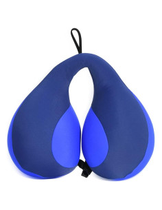 Almohada de Viaje para Niños MOOB Azul 27x23 cm Suave